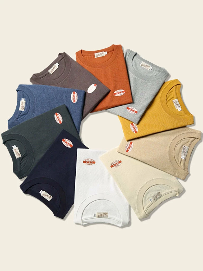 Non Stock 9 Oz US Cotton Tubular T-Shirt - Orange Red TOPS 5 Non Stock 9 Oz US Cotton Tubular T-Shirt - Orange Red TOPS