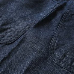 Bronson 1940s WWII USN 10.5 Oz Denim Dungaree Deck Shorts Back In Stock