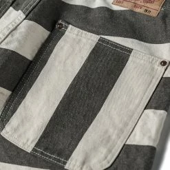 Non Stock 11.5 Oz Heavyweight Wide Striped Prisoner Shorts 39 Non Stock 11.5 Oz Heavyweight Wide Striped Prisoner Shorts