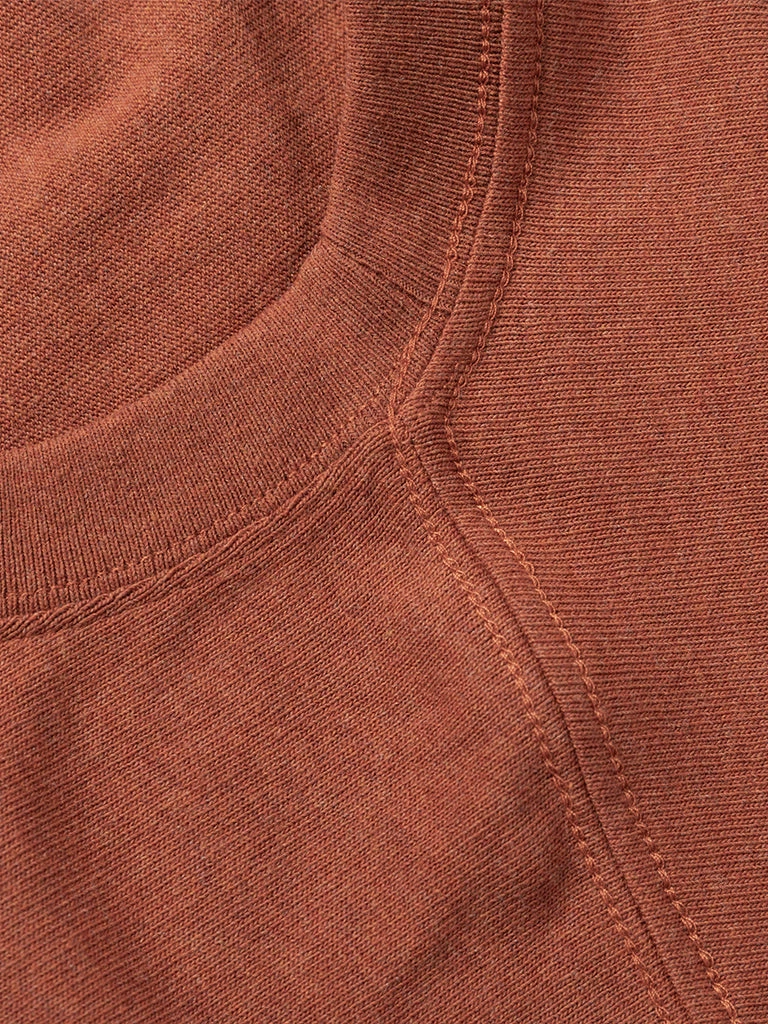 Non Stock 9 Oz US Cotton Tubular T-Shirt - Orange Red TOPS 13 Non Stock 9 Oz US Cotton Tubular T-Shirt - Orange Red TOPS