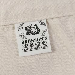 Bronson BOTTOMS 1940s WWII USN 12 Oz HBT Fatigue Deck Shorts