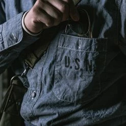 Bronson U.S.N. 8 Oz Chambray Shirt