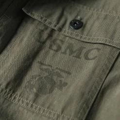 Bronson OUTERWEAR USMC P-44 HBT Utility Jacket