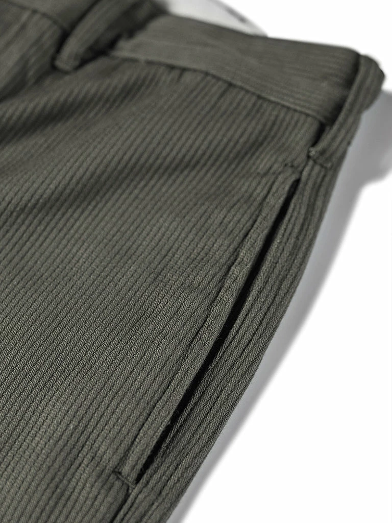 Bronson 13 Oz Cotton Bedford Cord Pants - Olive 12 Bronson 13 Oz Cotton Bedford Cord Pants - Olive