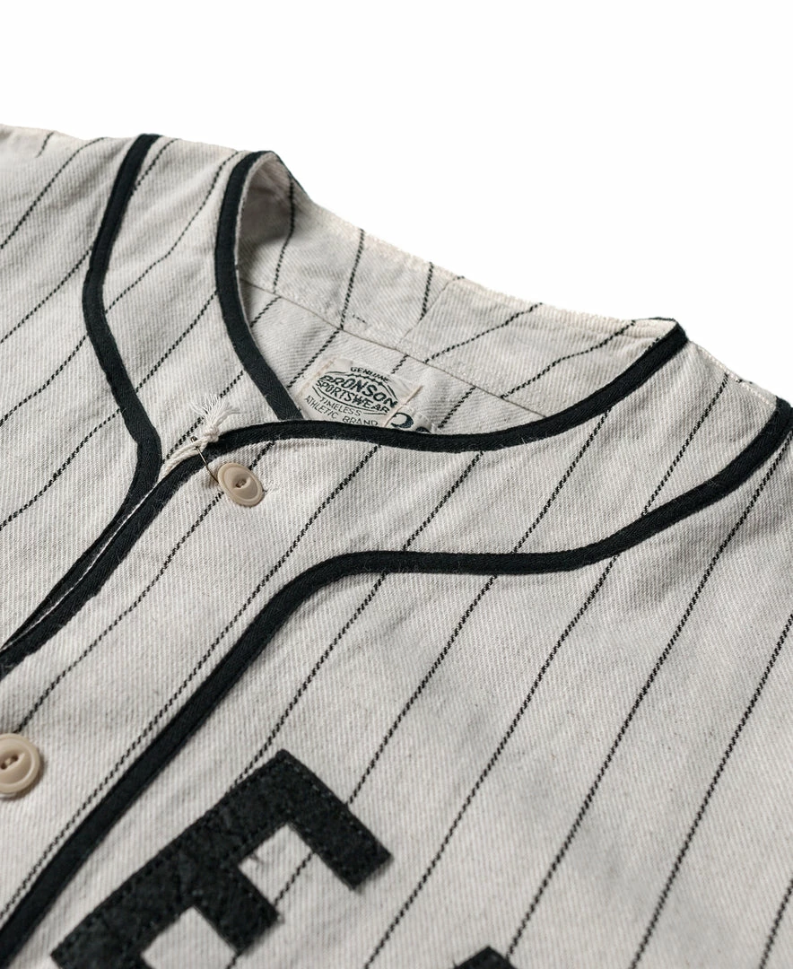 Bronson NEW ARRIVALS WWII Military Baseball Shirt - AIEA NH 11 Bronson NEW ARRIVALS WWII Military Baseball Shirt - AIEA NH