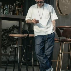 Non Stock NEW ARRIVALS Loose Climbers' Pants - Denim Blue 23 Non Stock NEW ARRIVALS Loose Climbers' Pants - Denim Blue