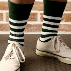Non Stock BEST SELLERS Old School Prisoner Striped Cotton Socks 27 Non Stock BEST SELLERS Old School Prisoner Striped Cotton Socks