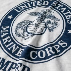 Bronson 1970s USMC Semper Fi Print Athletic T-Shirt NEW ARRIVALS 29 Bronson 1970s USMC Semper Fi Print Athletic T-Shirt NEW ARRIVALS