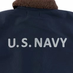 Non Stock 1940s US Navy N-1 Deck Jacket - Faux Fur Inner OUTERWEAR