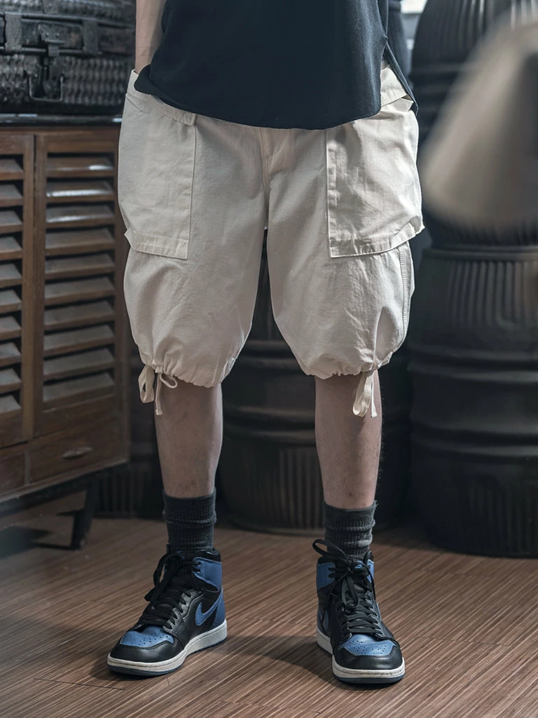 Non Stock NEW ARRIVALS 8.5 Oz Cotton Ripstop Cargo Shorts - White 5 Non Stock NEW ARRIVALS 8.5 Oz Cotton Ripstop Cargo Shorts - White