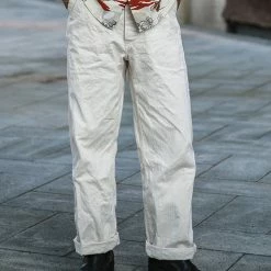 Bronson 1940s WWII USN 10.5 Oz HBT Deck Fatigue Pants Back In Stock 21 Bronson 1940s WWII USN 10.5 Oz HBT Deck Fatigue Pants Back In Stock