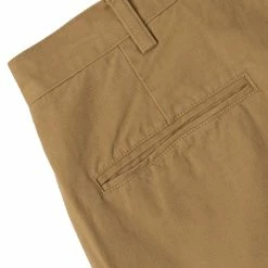 Non Stock 1930s IVY Style Double Pleated Chino Trousers - Yellow BOTTOMS