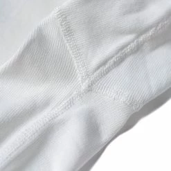 Bronson 14 Oz Side Closing Henley T-Shirt - White Long Sleeve T-Shirts 24 Bronson 14 Oz Side Closing Henley T-Shirt - White Long Sleeve T-Shirts