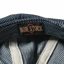 Non Stock Old Time Denim Stripe Newsboy Cap BEST SELLERS