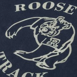 Non Stock Vintage Roosevelt Track Print Short Sleeve T-Shirt TOPS 27 Non Stock Vintage Roosevelt Track Print Short Sleeve T-Shirt TOPS