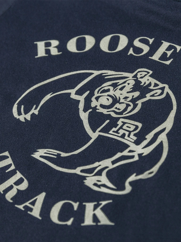 Non Stock Vintage Roosevelt Track Print Short Sleeve T-Shirt TOPS 12 Non Stock Vintage Roosevelt Track Print Short Sleeve T-Shirt TOPS