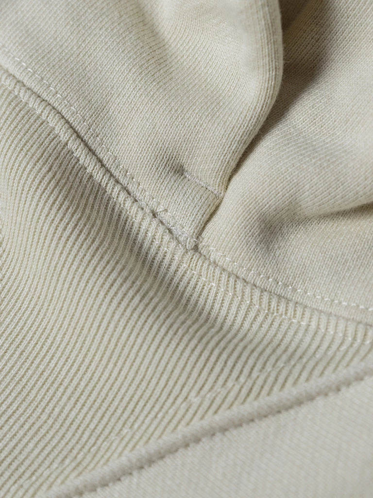 Bronson 21 Oz Military Academy Reverse Weave Hoodie - White TOPS 12 Bronson 21 Oz Military Academy Reverse Weave Hoodie - White TOPS