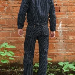 Bronson 1878 Wabash One Pocket Stripe Denim Jacket 33 Bronson 1878 Wabash One Pocket Stripe Denim Jacket