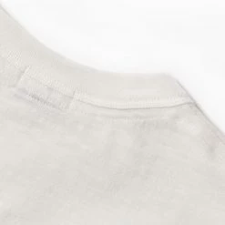 Non Stock 10.5 Oz US Cotton Tubular Gusset T-Shirt - White TOPS