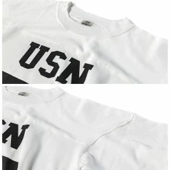 Bronson US Naval Football T-Shirt - White