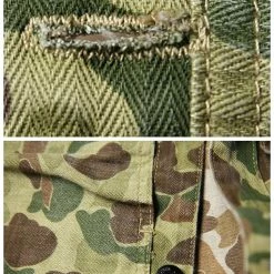 Bronson OUTERWEAR WWII USMC Type P-44 HBT Duck Hunter Camo Jacket