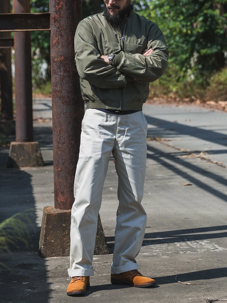 Bronson BOTTOMS 1950s US Army 14 Oz Officer Chino Trousers 12 Bronson BOTTOMS 1950s US Army 14 Oz Officer Chino Trousers