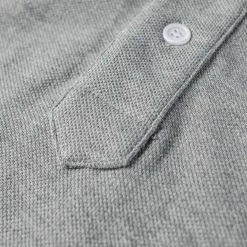 Non Stock NEW ARRIVALS 9.8 Oz Cotton Pique Baseball T-Shirt - Gray