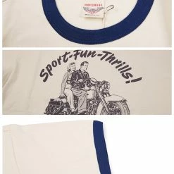 Non Stock Retro Rider Motorcycle T-Shirt - Sport Fun Thrills