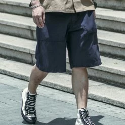 Non Stock Vietnam War OG107 Fatigue Utility Shorts - Navy