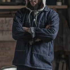 Bronson 1930s 20 Oz Terry Cloth Hooded Sweatshirt TOPS