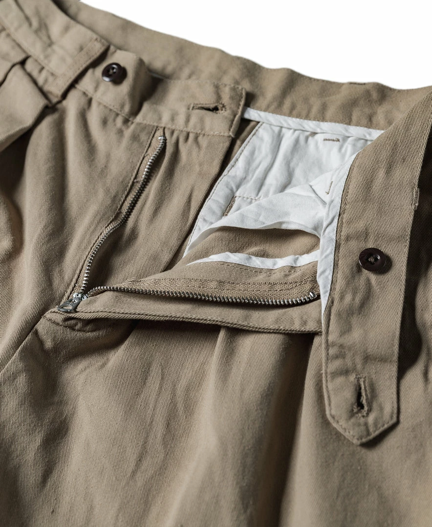 Non Stock BEST SELLERS Classic Straight Leg Double Pleated Shorts - Khaki 15 Non Stock BEST SELLERS Classic Straight Leg Double Pleated Shorts - Khaki