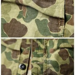 Bronson OUTERWEAR WWII USMC Type P-44 HBT Duck Hunter Camo Jacket