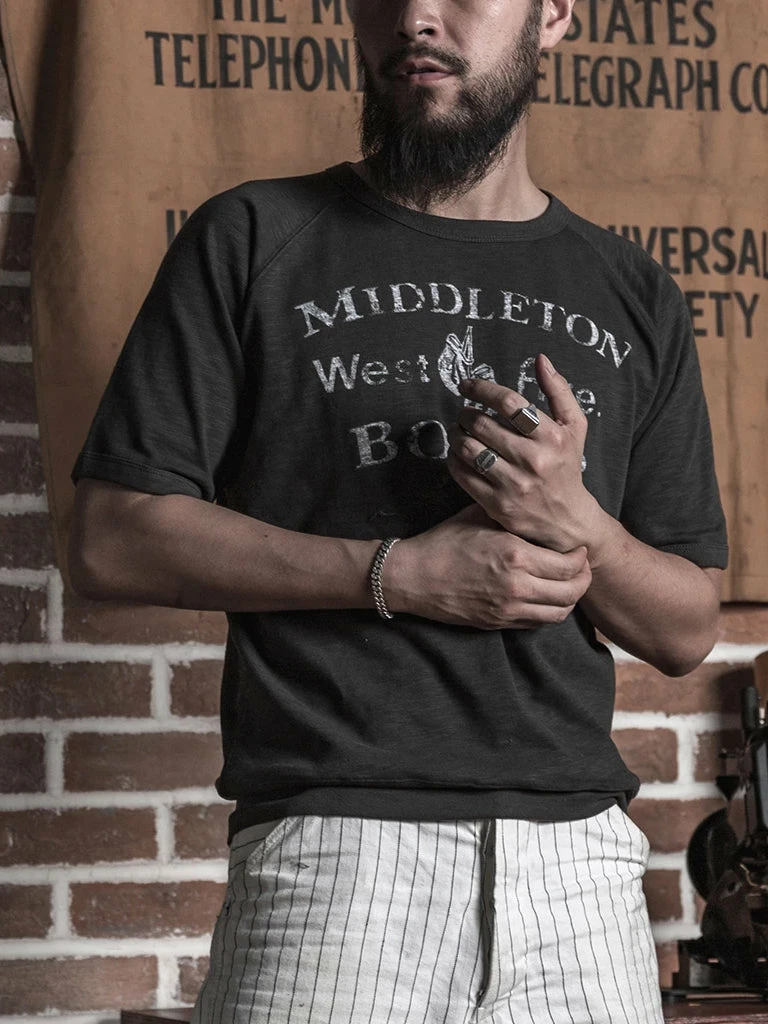 Bronson Heavy Duty Boxer Physical Training T-Shirt - Black 7 Bronson Heavy Duty Boxer Physical Training T-Shirt - Black