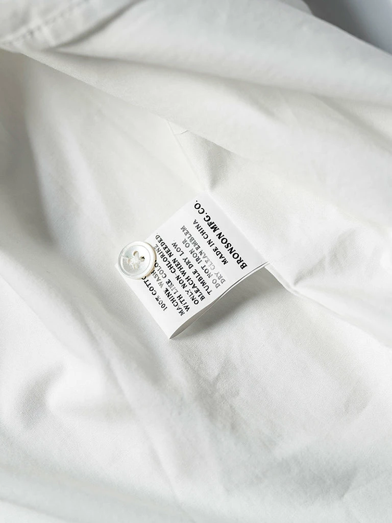 Bronson Back In Stock Classic Panama Open Collar Shirt - Ivory White 13 Bronson Back In Stock Classic Panama Open Collar Shirt - Ivory White