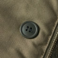 Bronson OUTERWEAR 1940s USN 3rd Type N-1 Woolen Deck Jacket - Khaki Stencil