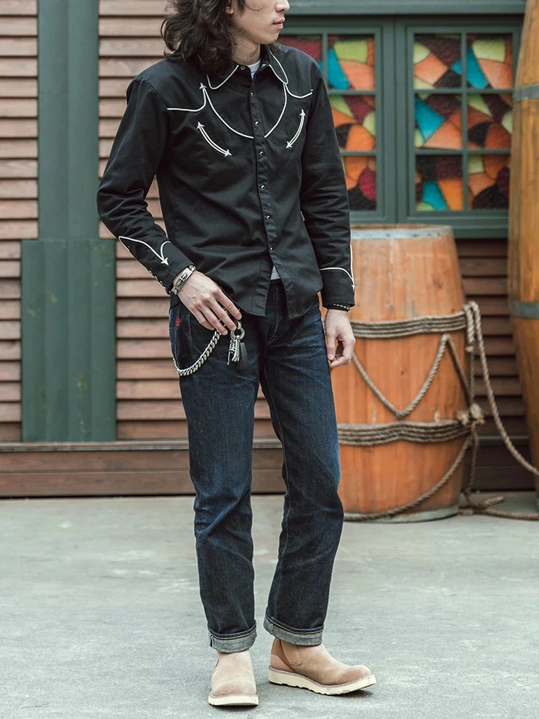 Bronson Old Time Western Shirt 12 Bronson Old Time Western Shirt