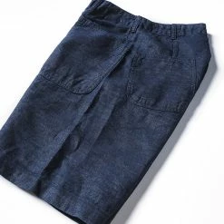 Bronson 1940s WWII USN 10.5 Oz Denim Dungaree Deck Shorts Back In Stock