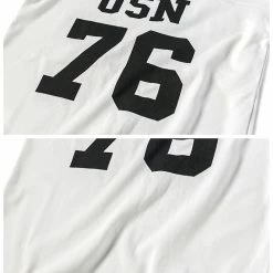 Bronson US Naval Football T-Shirt - White