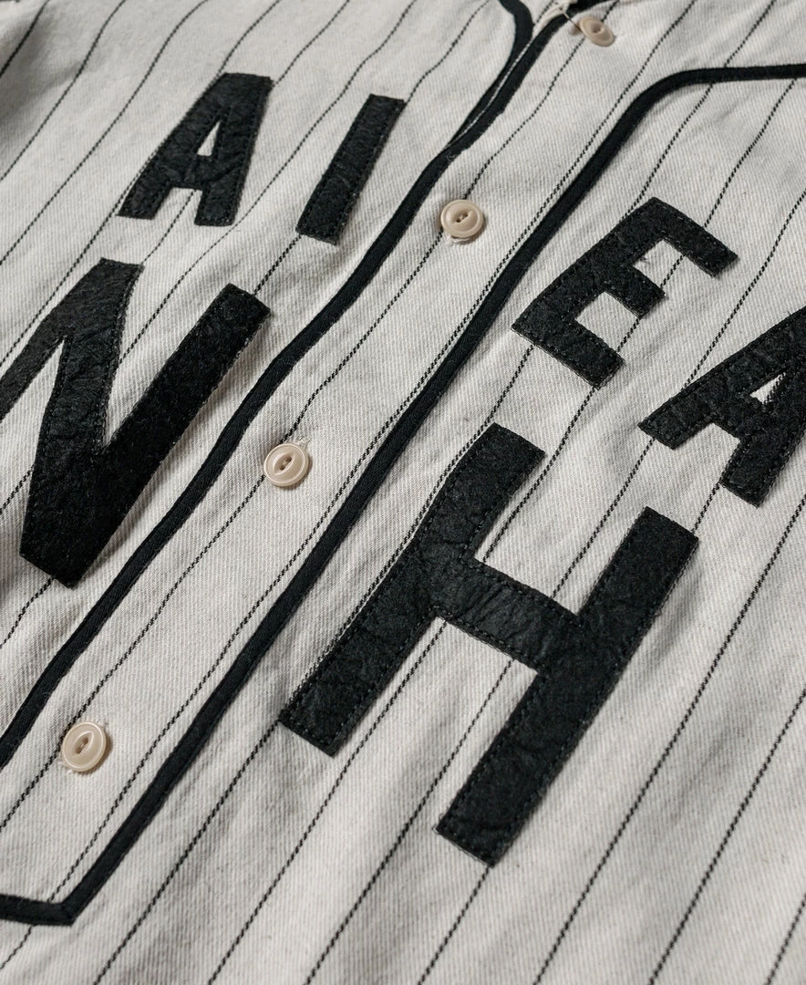 Bronson NEW ARRIVALS WWII Military Baseball Shirt - AIEA NH 13 Bronson NEW ARRIVALS WWII Military Baseball Shirt - AIEA NH