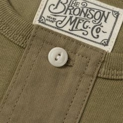 Bronson Vintage Short Sleeve Henley T-Shirt