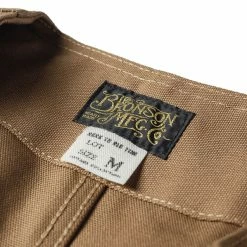 Bronson NEW ARRIVALS 1930s Heavyweight Canvas Game Pocket Hunting Vest - Khaki 39 Bronson NEW ARRIVALS 1930s Heavyweight Canvas Game Pocket Hunting Vest - Khaki