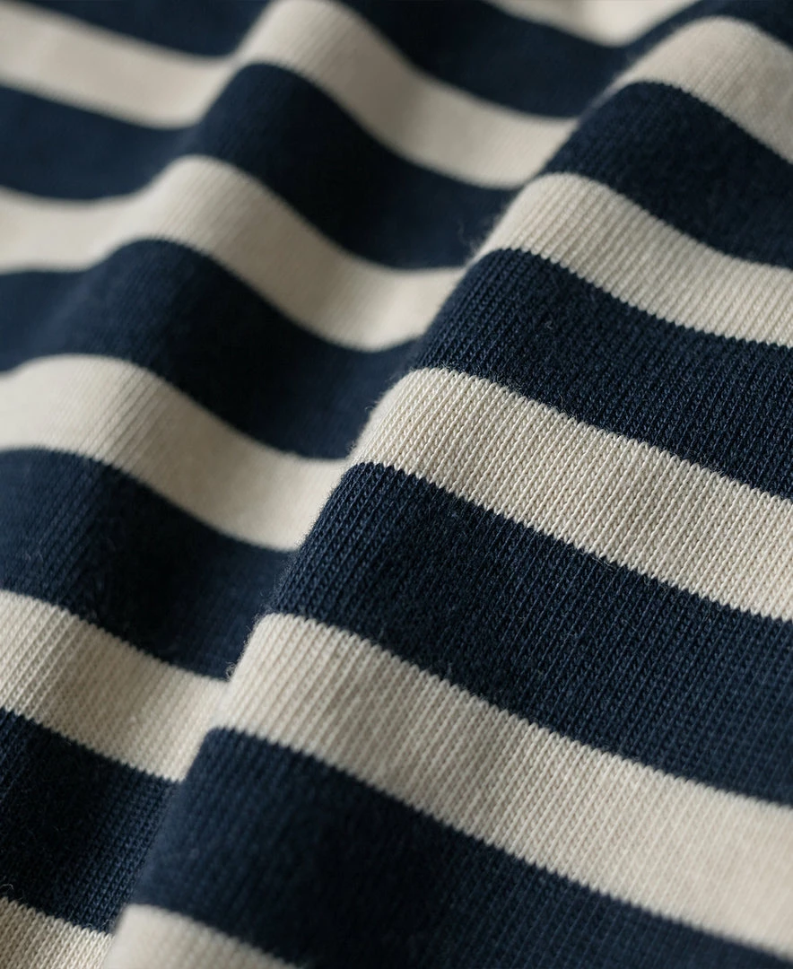 Bronson Breton Stripe T-Shirt - Navy/White 13 Bronson Breton Stripe T-Shirt - Navy/White