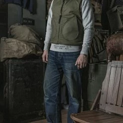 Bronson WWII USN Wool Deck Vest