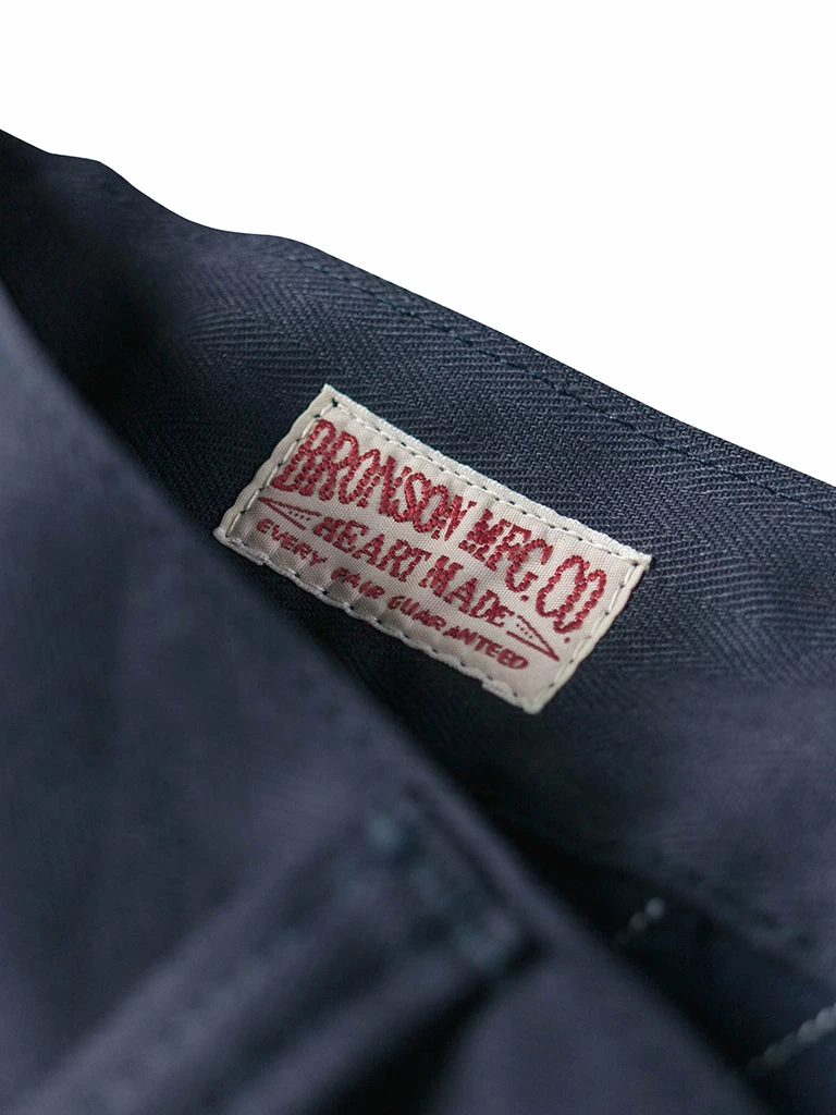 Bronson NEW ARRIVALS Lot 952 HBT Striped Mechanic Pants - Navy 14 Bronson NEW ARRIVALS Lot 952 HBT Striped Mechanic Pants - Navy