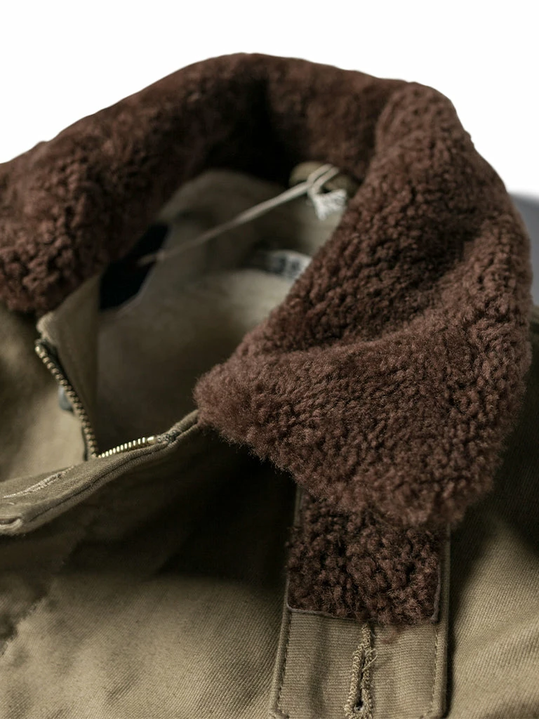 Bronson WWII Early Model Submarine N-1 Woolen Deck Jacket 14 Bronson WWII Early Model Submarine N-1 Woolen Deck Jacket