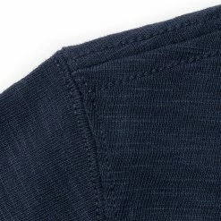 Non Stock 10.5 Oz US Cotton Tubular Gusset T-Shirt - Indigo