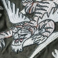 Non Stock USAAF 14th Air Force Flying Tigers Embroidery Jacket 29 Non Stock USAAF 14th Air Force Flying Tigers Embroidery Jacket