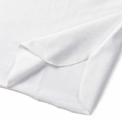 Non Stock 9.8 Oz Cotton Pique Baseball T-Shirt - White