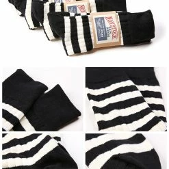 Non Stock BEST SELLERS Old School Prisoner Striped Cotton Socks 29 Non Stock BEST SELLERS Old School Prisoner Striped Cotton Socks