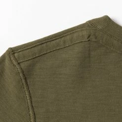 Non Stock 10.5 Oz US Cotton Tubular Gusset T-Shirt - Green